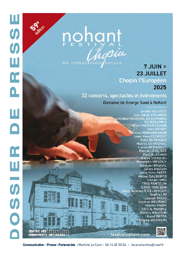 DP Nohant 2025 TAILLE MINIMALE - Pays de George Sand