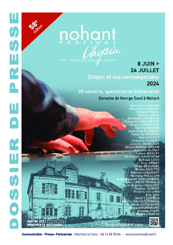 DP Nohant Festival Chopin 2024 - Pays de George Sand