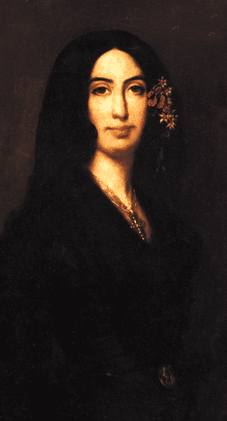 George Sand portrait de Charpentier