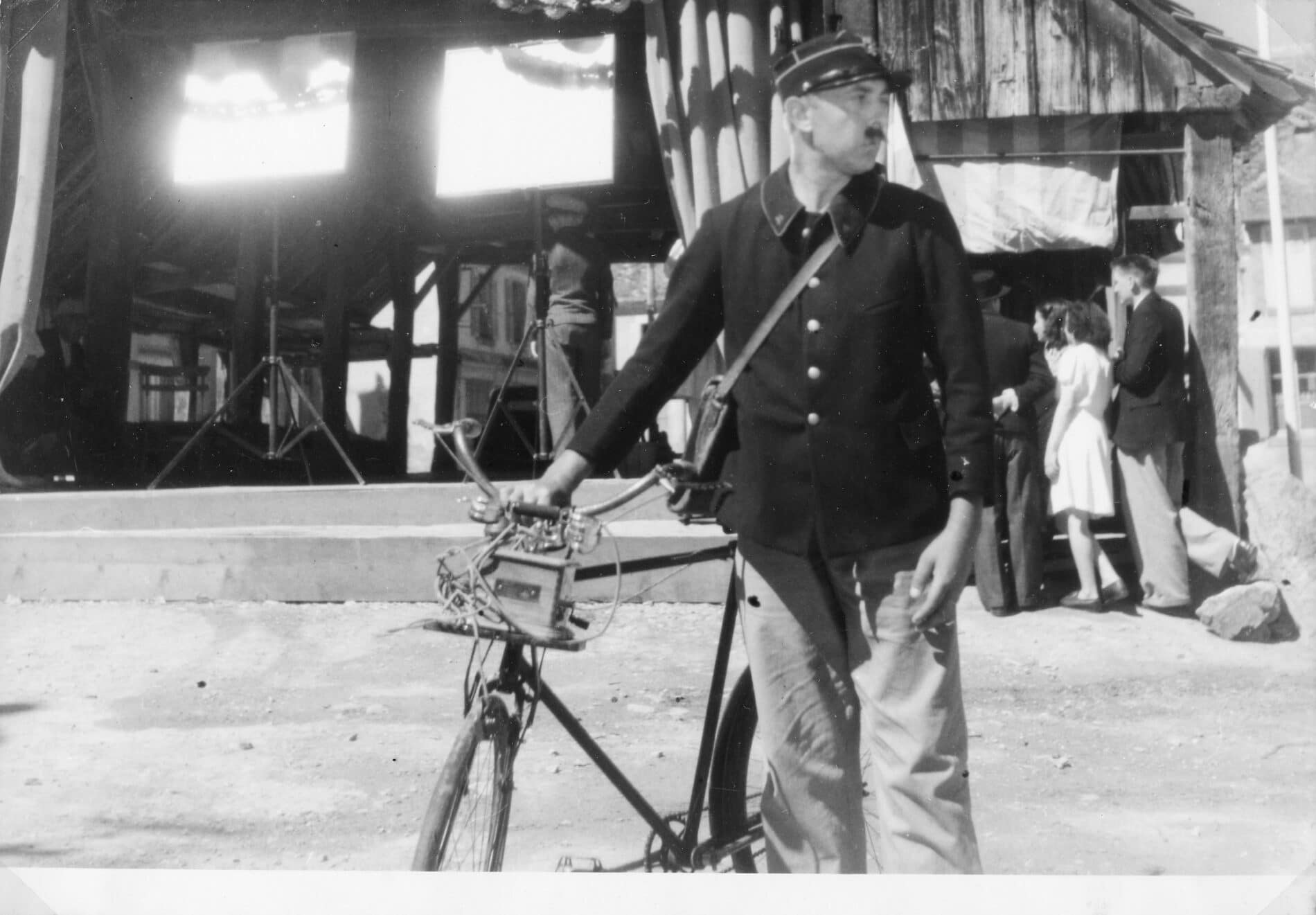 Jacques Tati et le village de Sainte-Sévère-sur-Indre