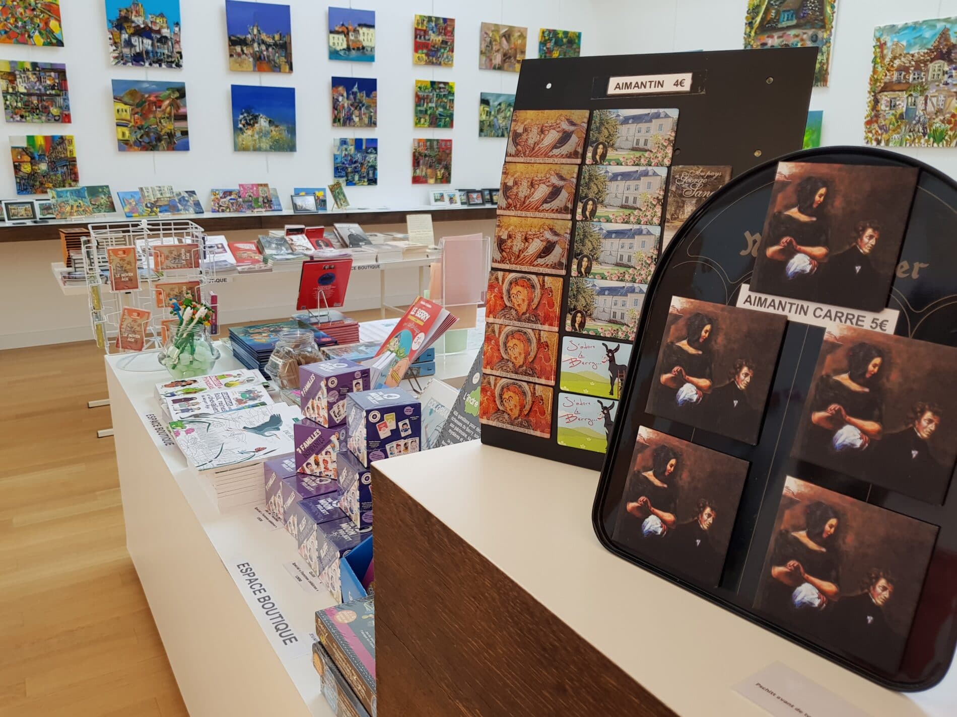Boutique du Bureau d’Information touristique à  Nohant
