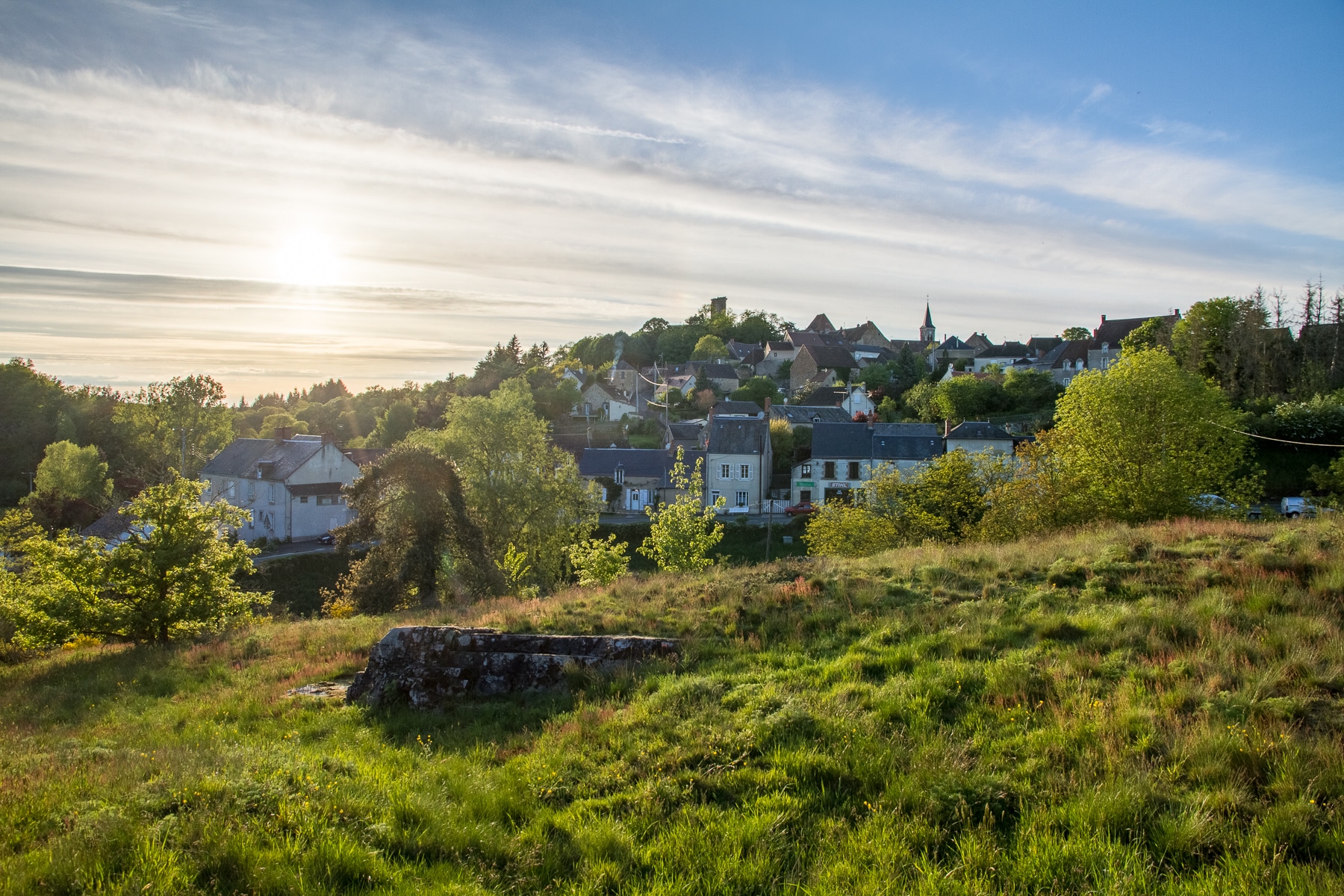 Les villes et villages
