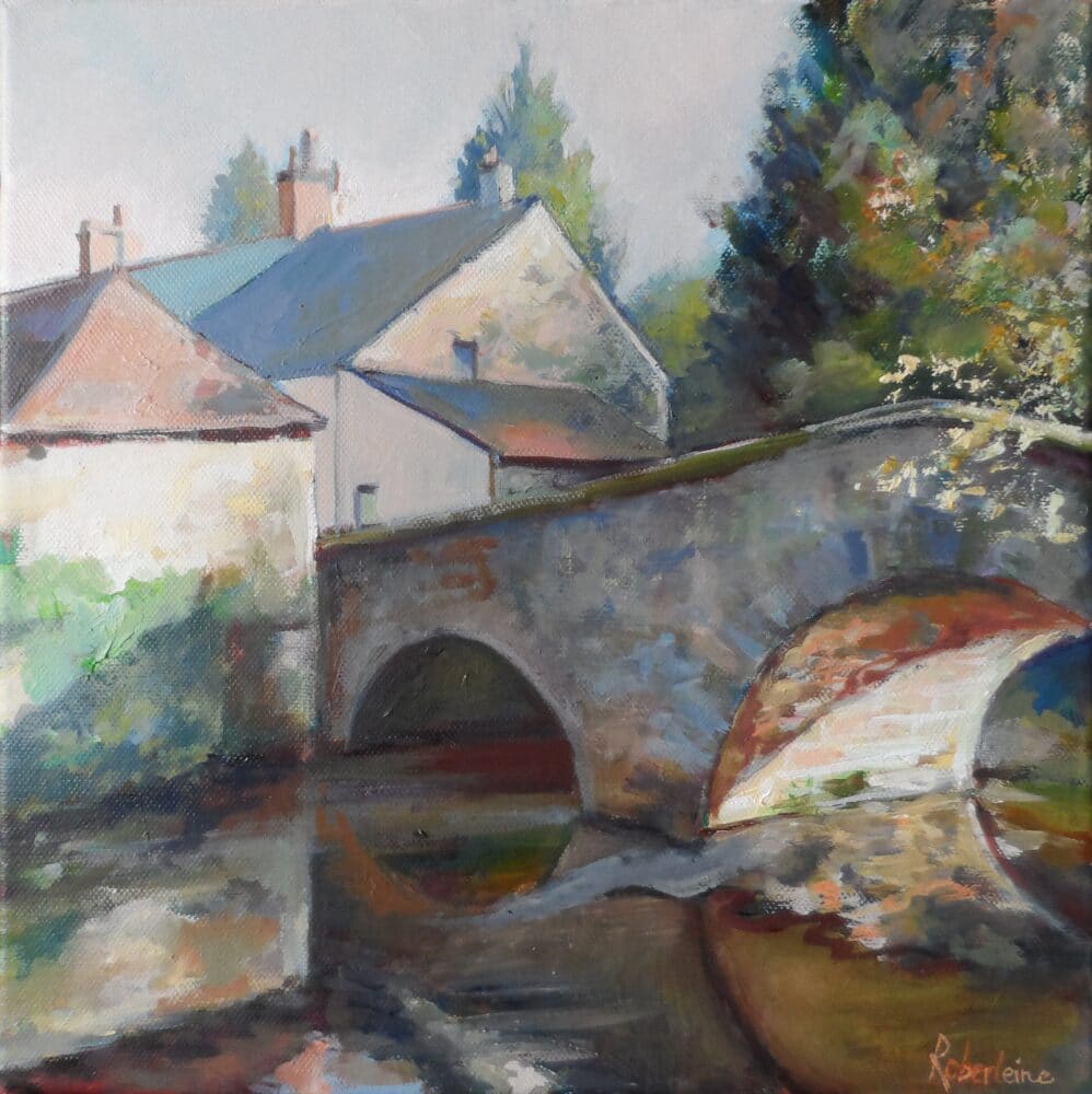 320 Le Pont aux laies 230x30cm - Pays de George Sand