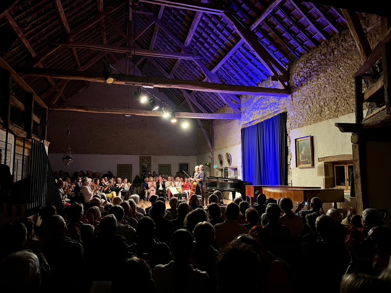 Concert privé à la grange aux pianos