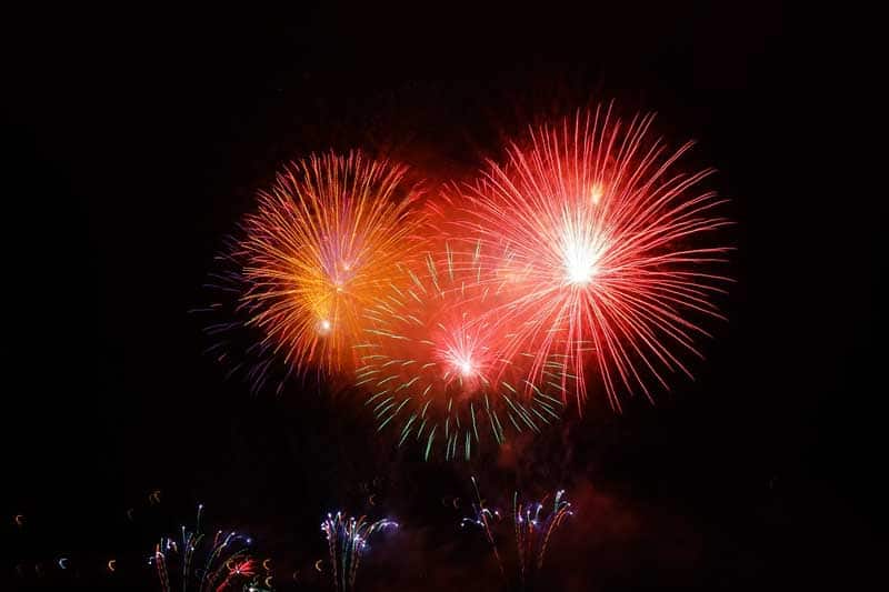 Feux d’artifice autour de La Châtre