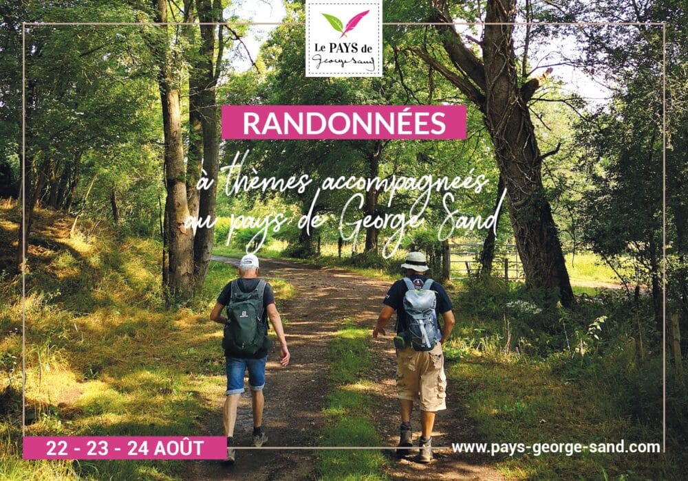 carte postale recto - Pays de George Sand