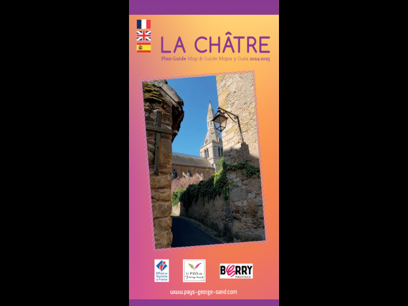 plan La Chatre - Pays de George Sand