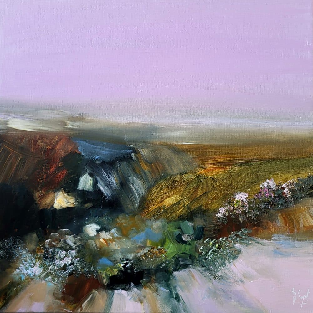 Muriel CAYET, artiste peintre Decale vers le ciel - Pays de George Sand