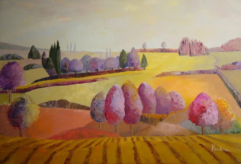 Pauline, artiste peintre