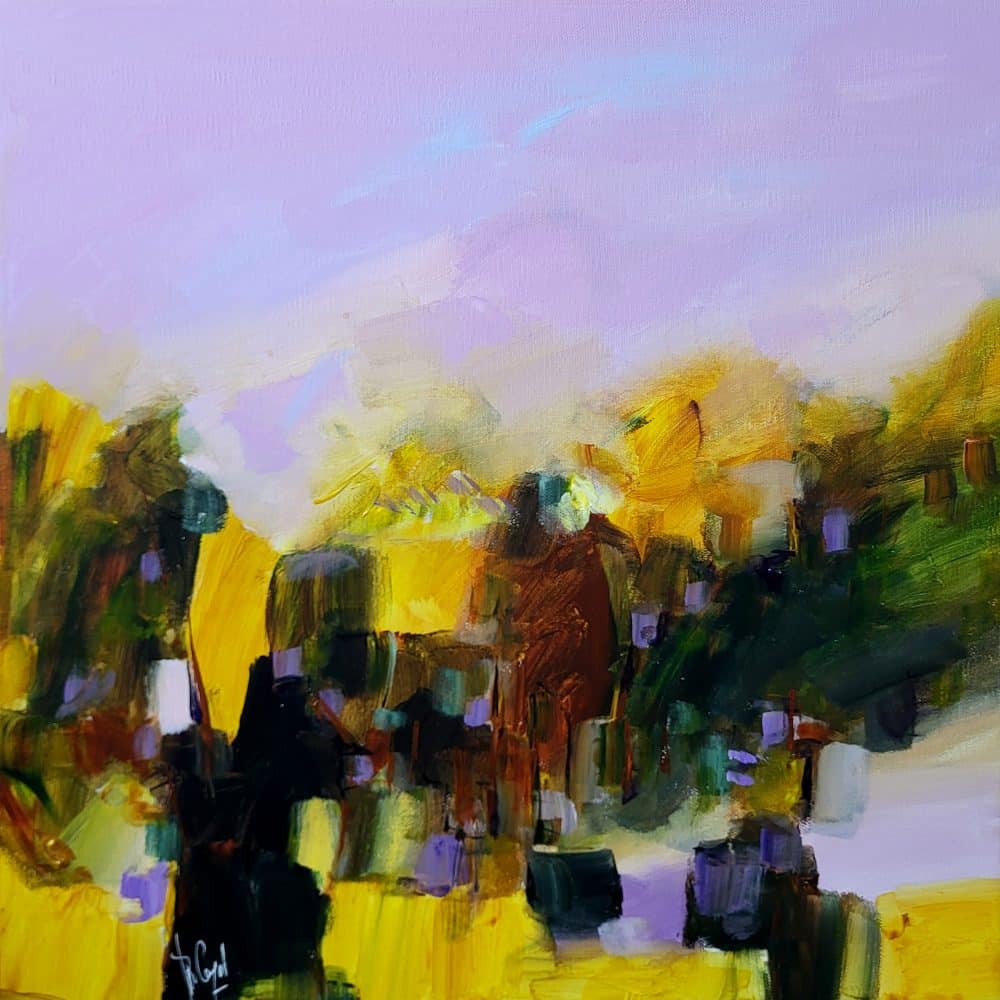 Muriel CAYET, artiste peintre Un jour promis de sa nuit - Pays de George Sand