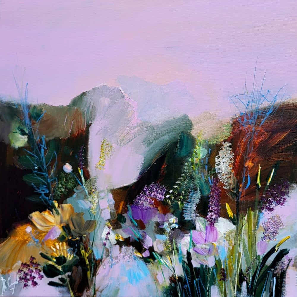 Muriel CAYET, artiste peintre Un matin de tendresse - Pays de George Sand