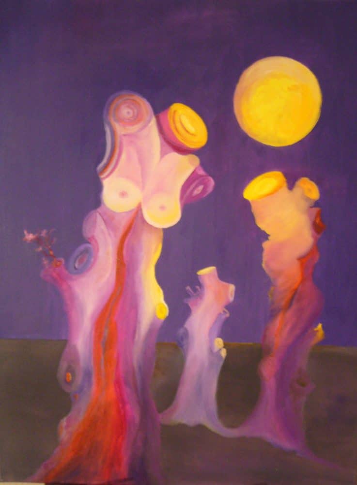 Pauline, artiste peintre mannequins - Pays de George Sand
