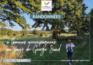 carte postale randonnee 20206 - Pays de George Sand